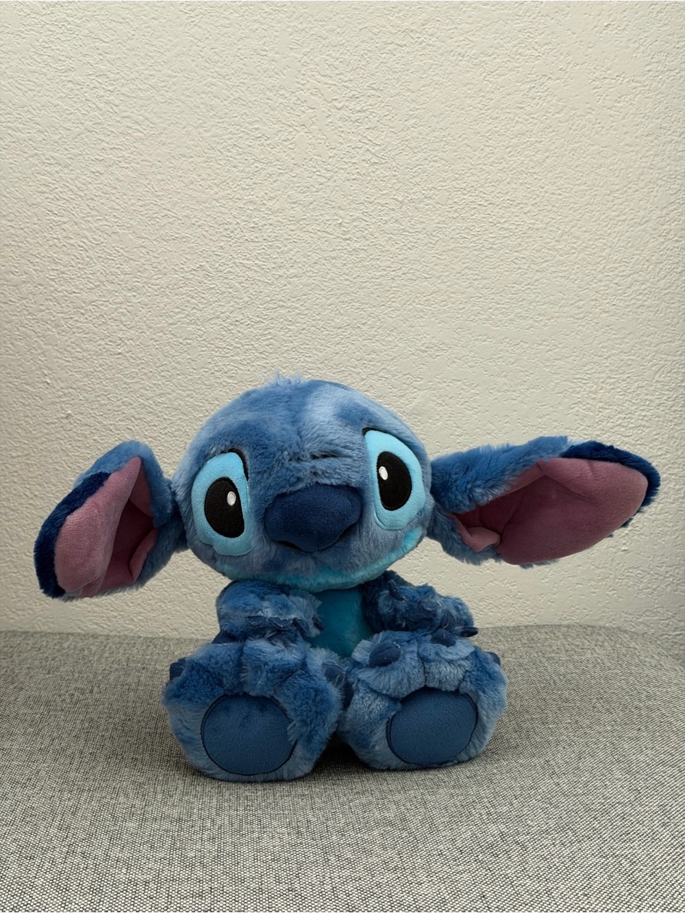 Disney Blue Stitch Big Foot Plush
